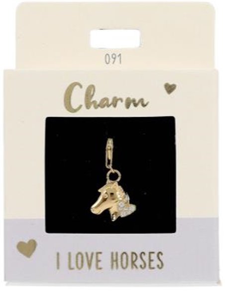 Charm Nr.91 Cheval or