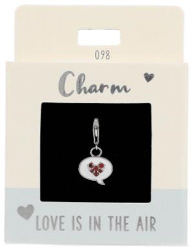 Charm Nr.98 Phylactère argent