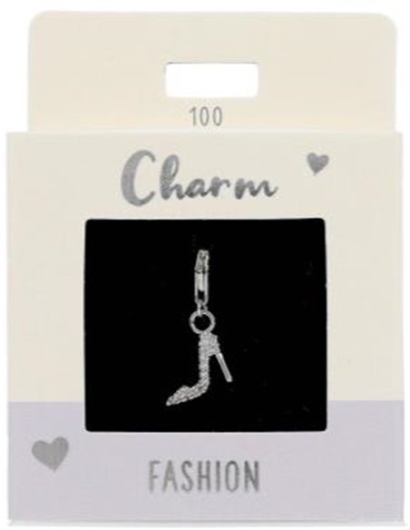 Charm Nr.100 High Heel argent