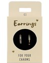 Boucles d'oreille Nr.3 or pierres multicolore