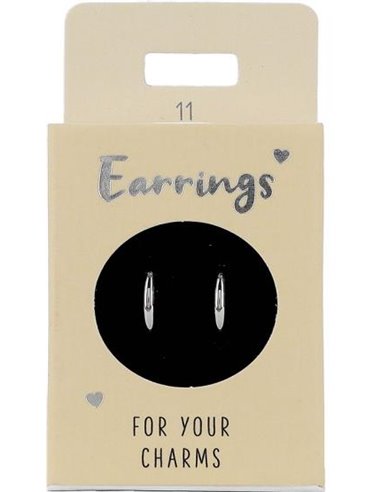 Boucles d'oreille Nr.11 argent