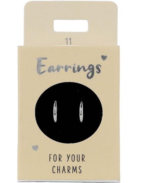 Boucles d'oreille Nr.11 argent