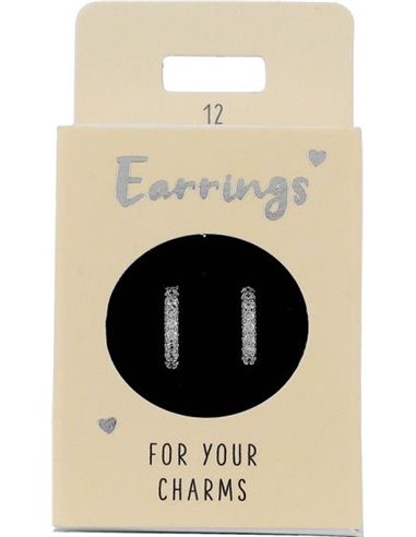 Boucles d'oreille Nr.12 argent + pierres