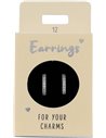 Boucles d'oreille Nr.12 argent + pierres