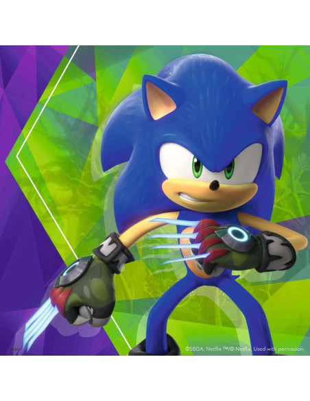 Ravensburger - Puzzle 3x49 pièces - Les aventures de Sonic
