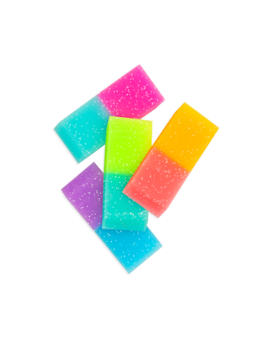 Gomme géante à paillettes - Oh my glitter jumbo erasers - Ooly
