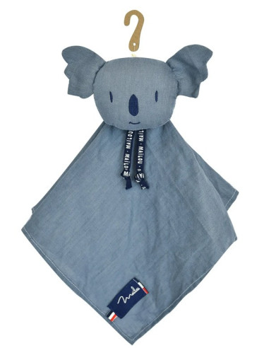 Perlipopette doudou koala bleu - mailou
