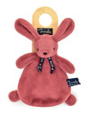 Doudou Lapin Bois de Rose