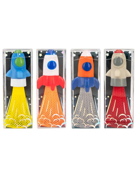 Monster cars fusée sautante avec led spacefun