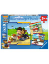 Puzzles Pat'Patrouille 3x49 pièces - Héros à fourrure