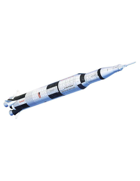 Ravensburger - puzzle 3d - fusée spatiale saturne v - nasa 
