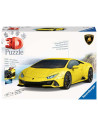 Ravensburger - Puzzle 3D Véhicules - Lamborghini Huracan Evo édition jaune avec grille de construction