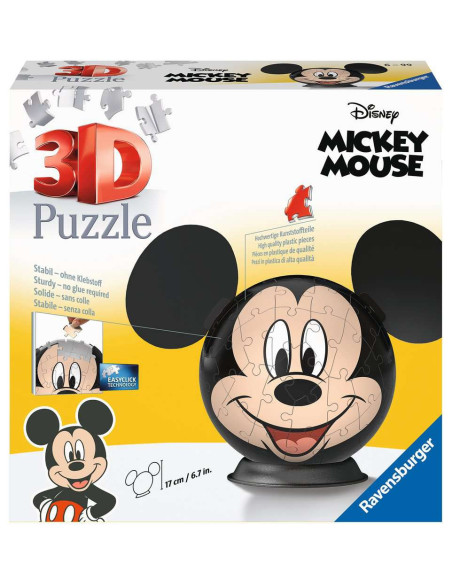 Ravensburger - Puzzle 3D Ball - Disney Mickey Mouse