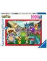 Ravensburger - Puzzle 1000 pièces - L'affrontement des Pokémon