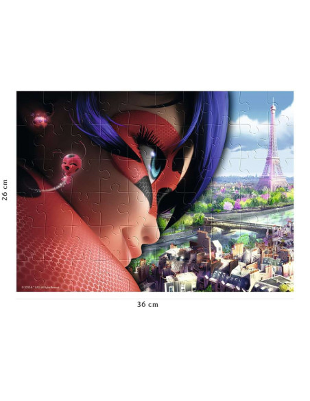 Nathan - Puzzle 60 pièces - Miraculous Ladybug