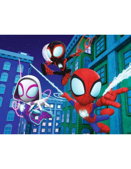 Nathan - Puzzle 30 pièces - L'équipe de Spidey 