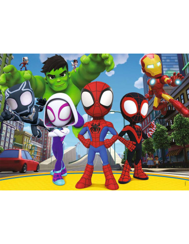 Nathan - Puzzle 45 pièces - Spidey et ses amis extraordinaires