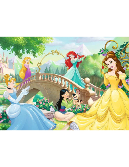 Nathan - Puzzle 60 pièces - Après-midi entre princesses Disney