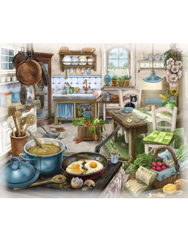 Escape Puzzle Cuisine du Manoir 99 pièces - Ravensburger