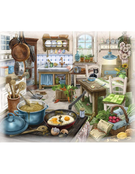 Escape Puzzle Cuisine du Manoir 99 pièces - Ravensburger