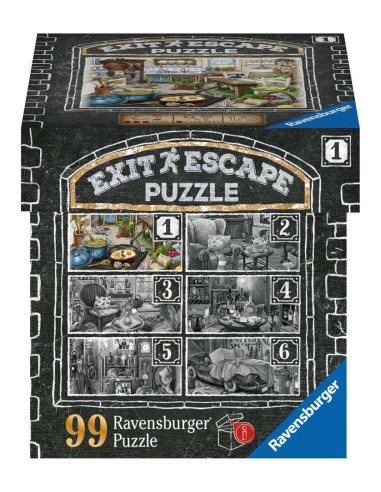 Escape Puzzle Cuisine du Manoir 99 pièces - Ravensburger