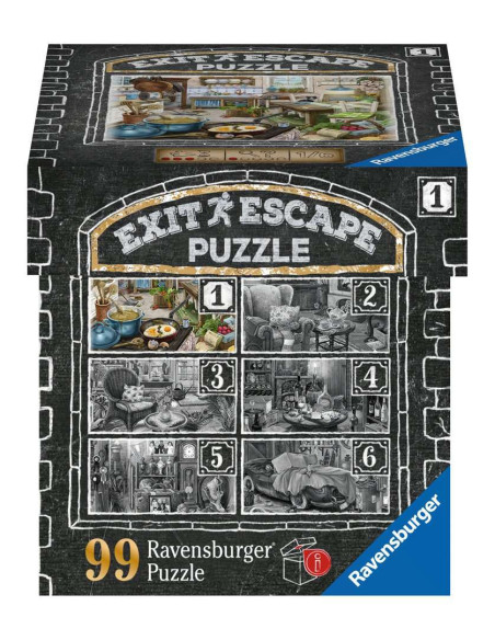 Escape Puzzle Cuisine du Manoir 99 pièces - Ravensburger