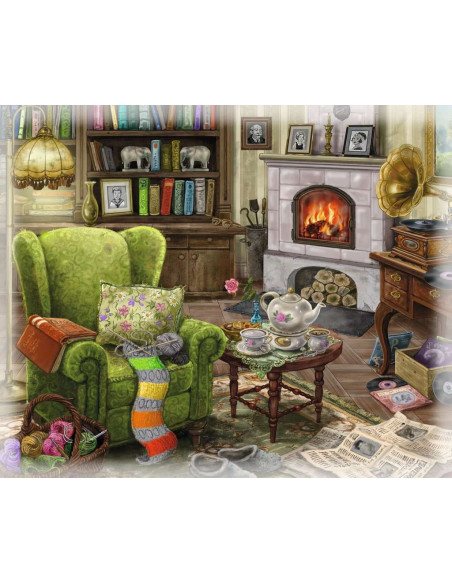 Escape Puzzle Salon du Manoir 99 pièces - Ravensburger