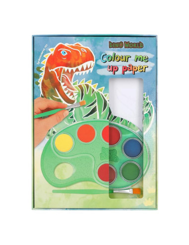 Dino World Papier à colorier