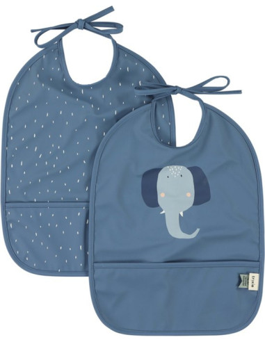 Bavoir 2 pièces imperméable - Mrs.Elephant - Trixie