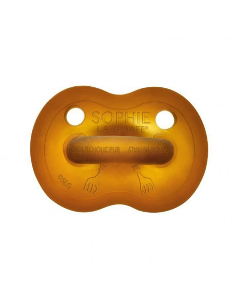 Sucette caoutchouc taille 2