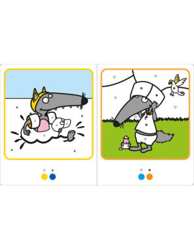 P'tit loup - mes coloriages magiques - tracés et formes