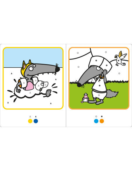 P'tit loup - mes coloriages magiques - tracés et formes