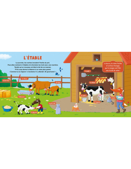 Mon doc p'tit loup - la ferme