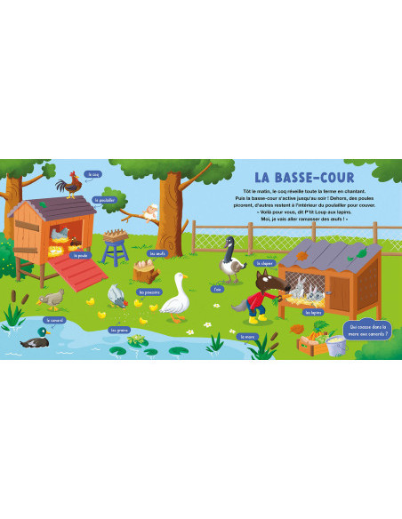 Mon doc p'tit loup - la ferme