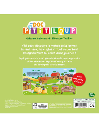 Mon doc p'tit loup - la ferme