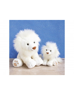 Lion des neiges 28cm 2