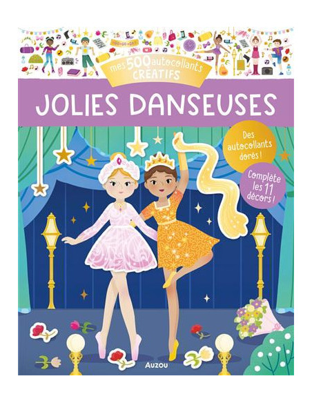 Mes tout premiers autocollants - 500 autocollants créatifs - jolies danseuses