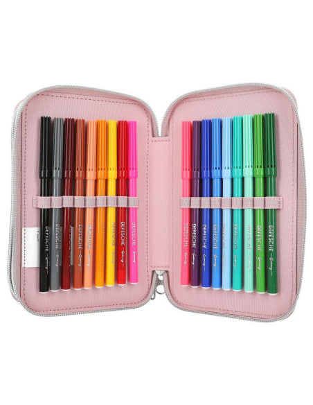 Topmodel trousse 3 compartiments chaton