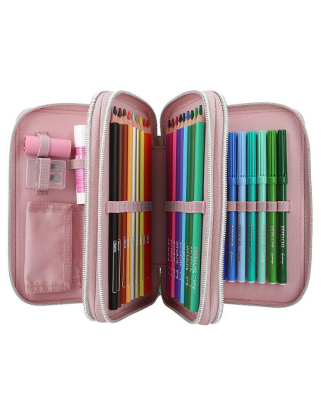 Topmodel trousse 3 compartiments chaton