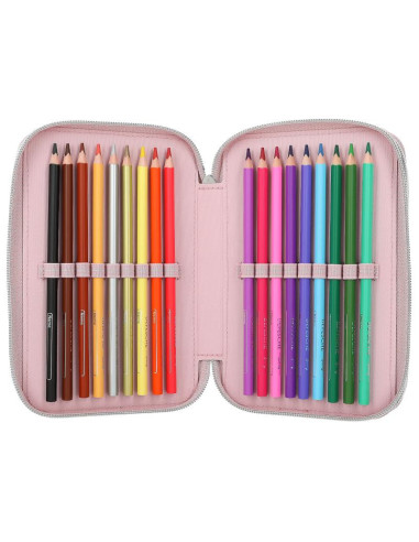 Topmodel trousse 3 compartiments chaton