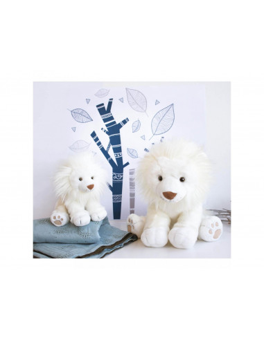 Lion des neiges  40cm