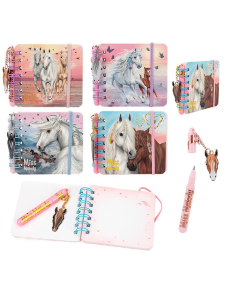Miss Melody Set de carnets de notes