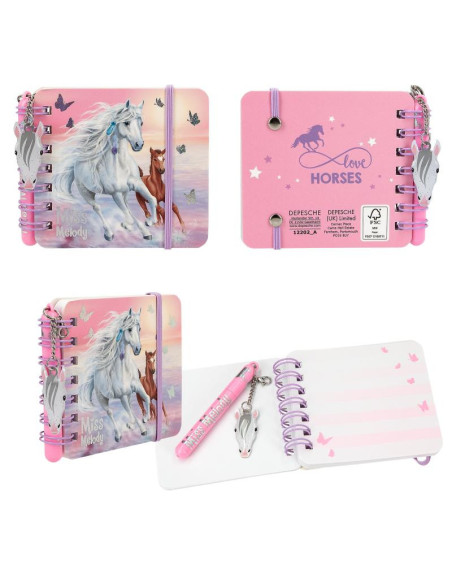 Miss Melody Set de carnets de notes