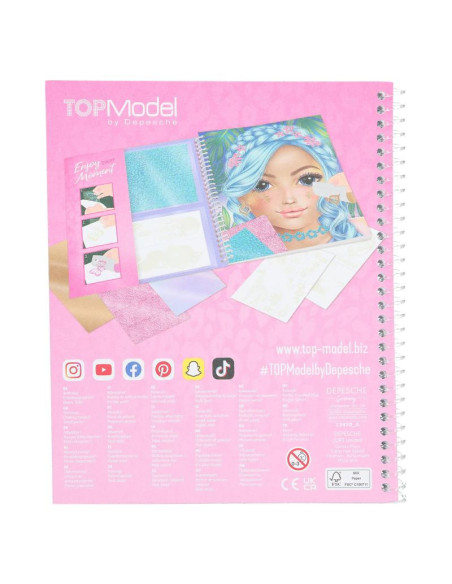 Topmodel livre de coloriage stick & shine