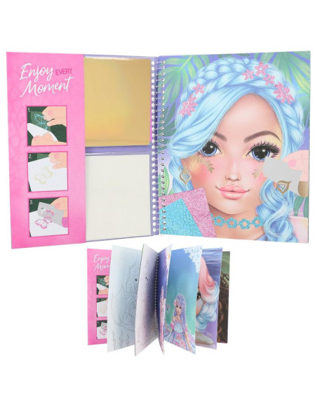 Topmodel livre de coloriage stick & shine