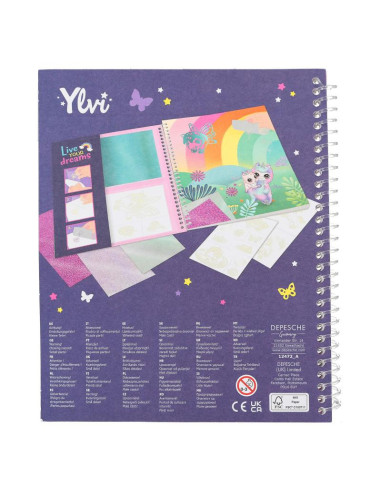 Ylvi Livre de coloriage Stick & Shine
