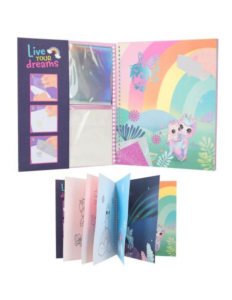 Ylvi Livre de coloriage Stick & Shine