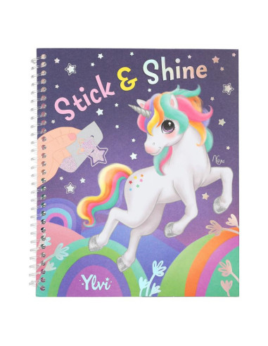 Ylvi Livre de coloriage Stick & Shine