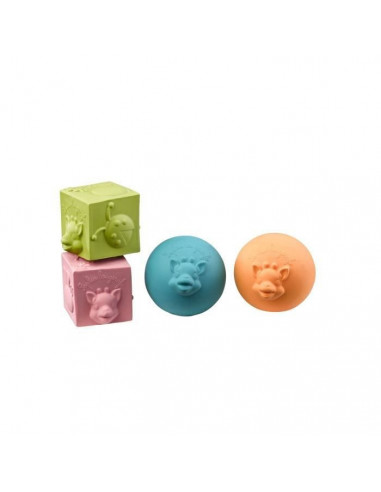 Balle et cubes