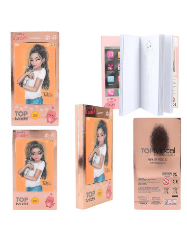 Topmodel mini album à colorier sonore